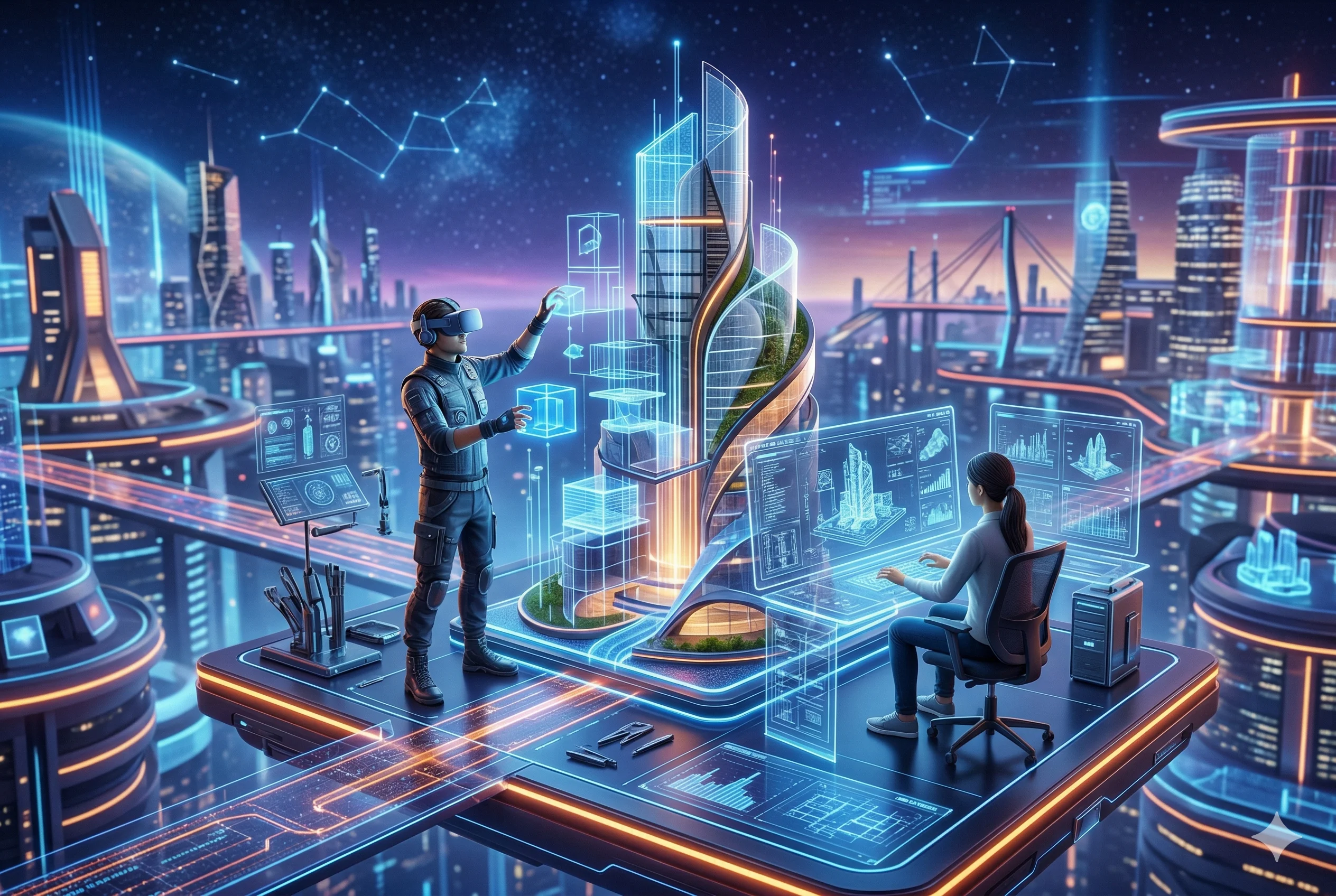 Arquitetura de Metaverso: Como Criar Ambientes no Metaverso