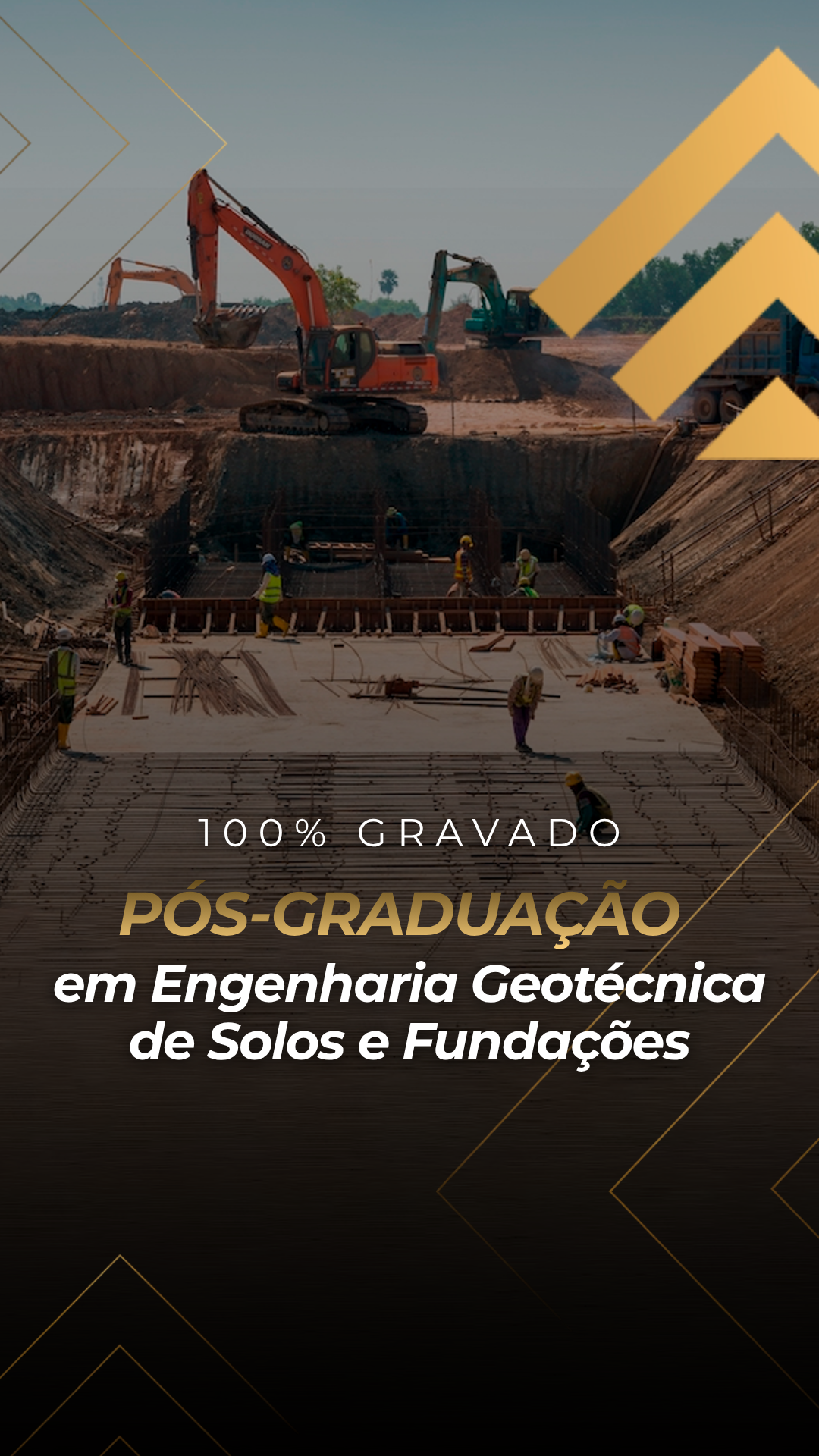 Pós-graduação em Engenharia Geotécnica de Solos e Fundações